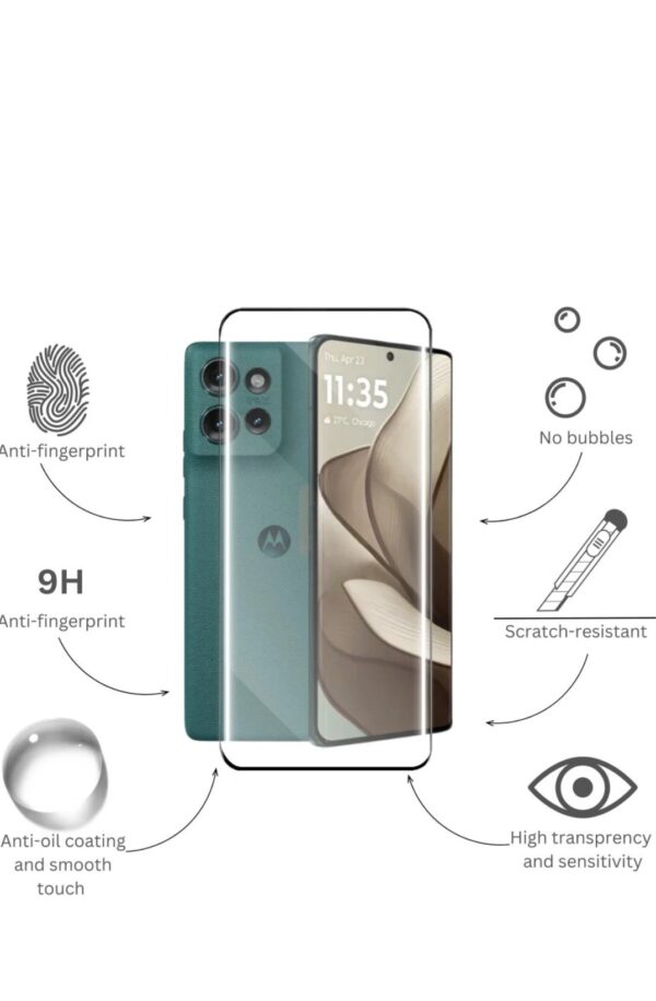 Moto edge 50 fusion Mobile Curved UV Glass. - Image 3