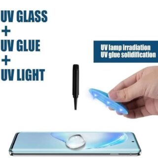 Moto edge 50 fusion Mobile Curved UV Glass.