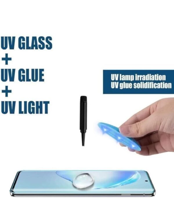 Moto edge 50 fusion Mobile Curved UV Glass.