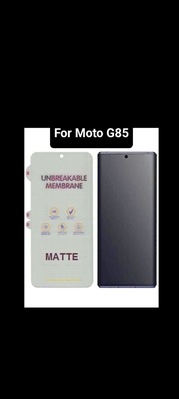 Moto G85 Membrane Matte Finish Guard - Image 2