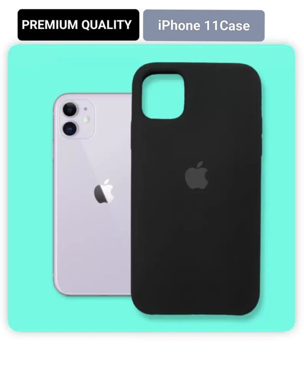 iPhone 11 Black silicon cover