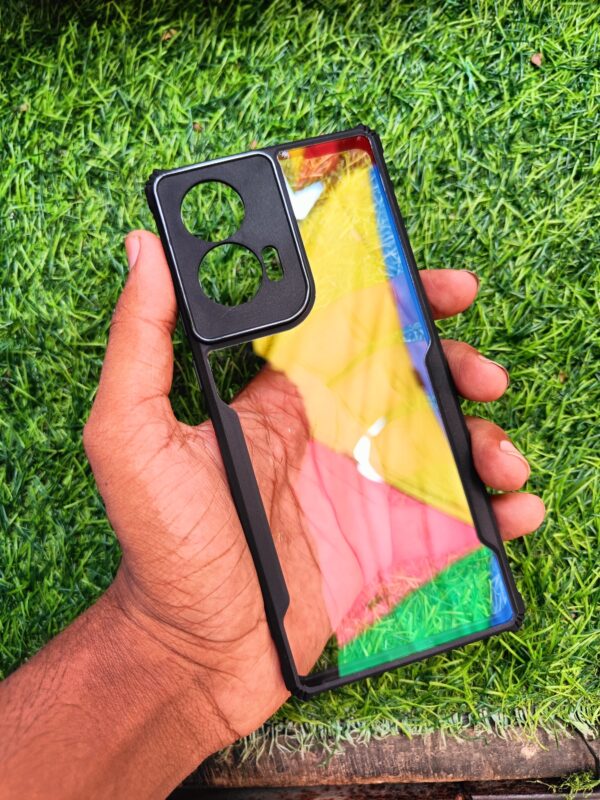 Moto edge 50 fusion back cover ipaky .(Pack of 1)