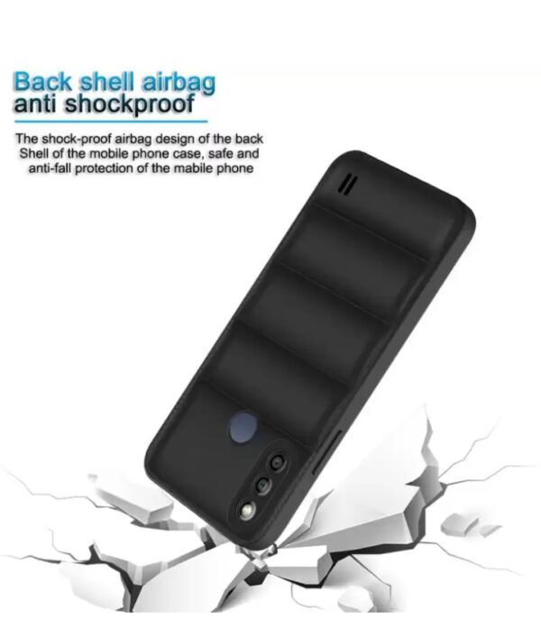 LAVA Z3 Puff Cover ( Black Colour)