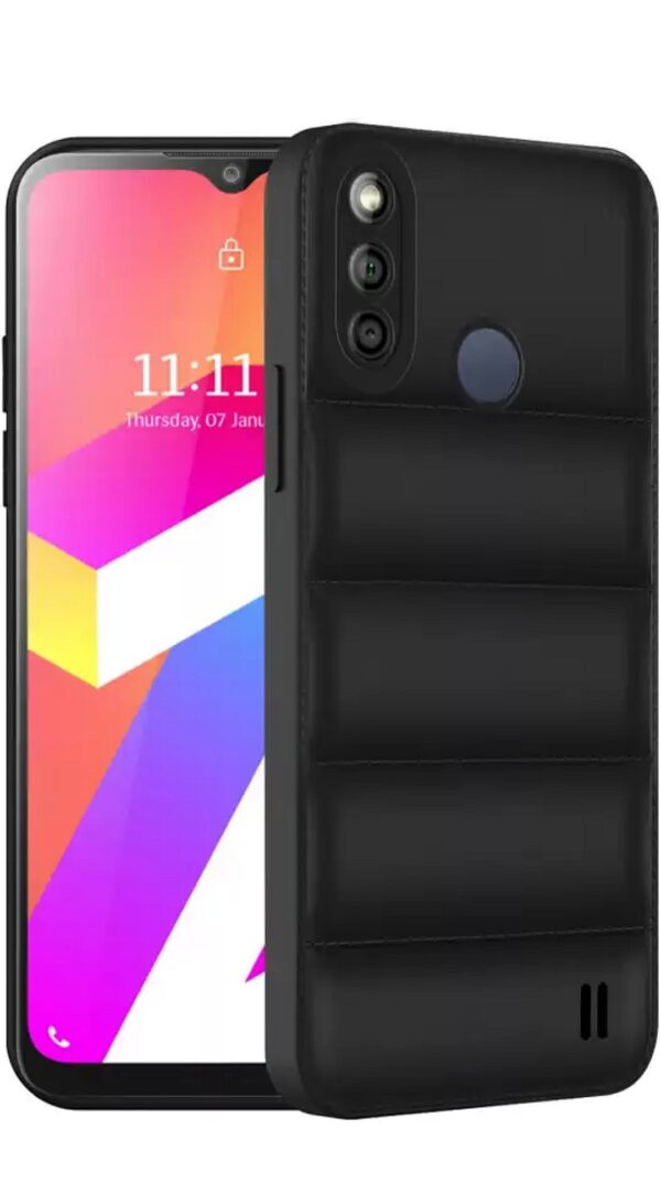 LAVA Z3 Puff Cover ( Black Colour) - Image 4