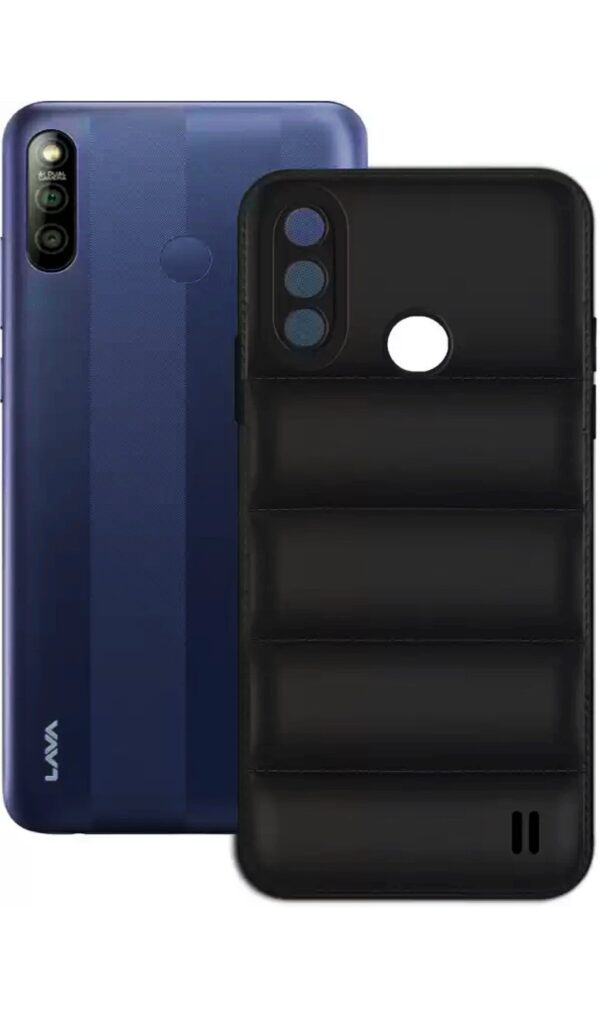 LAVA Z3 Puff Cover ( Black Colour) - Image 2