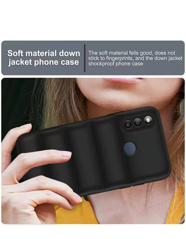 LAVA Z3 Puff Cover ( Black Colour) - Image 3