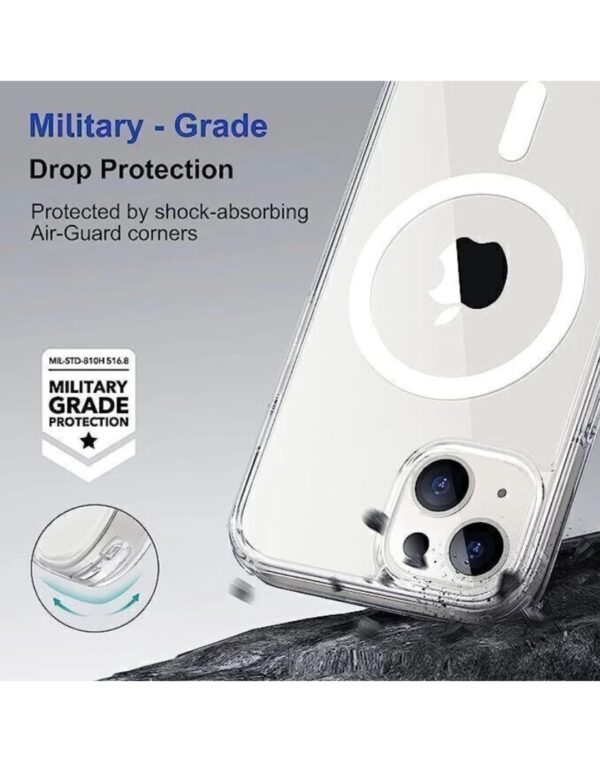 iPhone 14 Transparent Magsafe Mobile Cover - Image 3