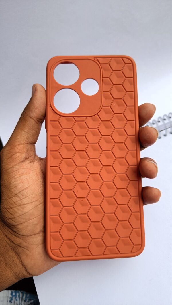 Redmi 13 5G Mobile Cover orange colour