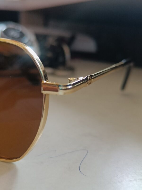 Hexa Golden Brown Goggle for Small Face . - Image 2